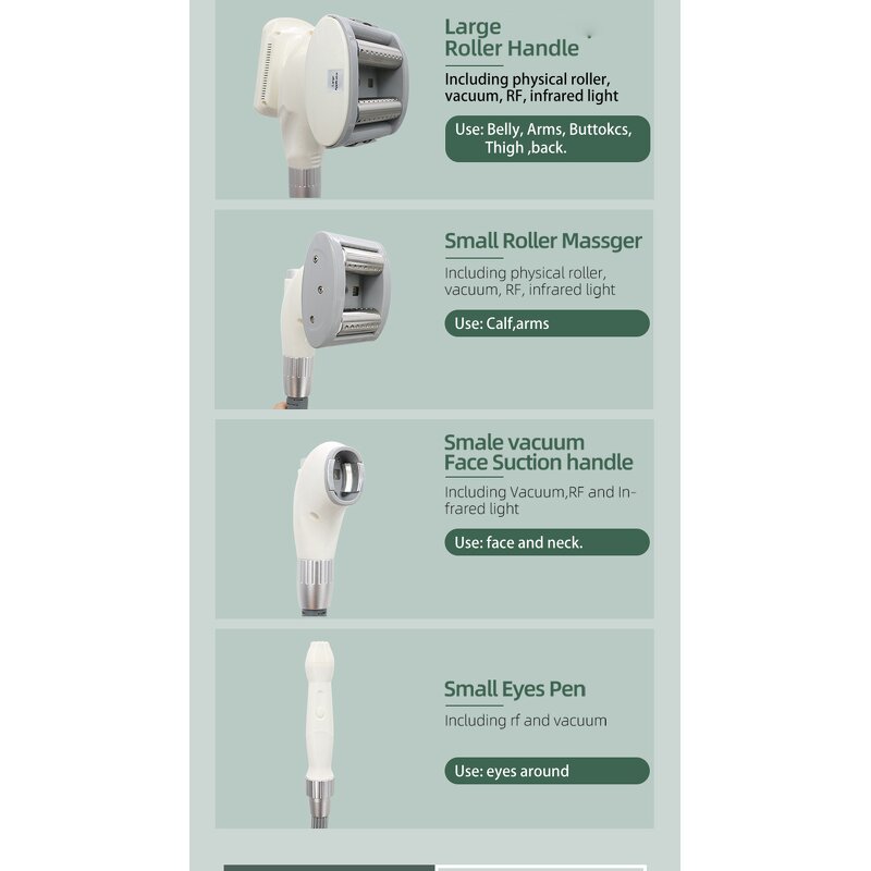 Vela V10 Slim Machine - Good Effect Body Shaping Vacuum Roller Cavitation Device