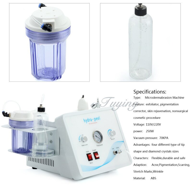 4 in 1 Hydro Dermabrasion - 2025 Portable Multifunctional Water Oxygen Beauty Device