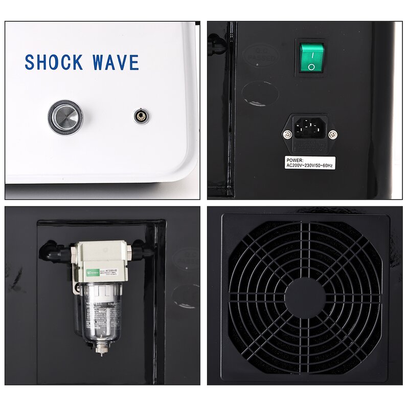Shockwave Therapy Machine - Trade Focused 5 Heads ED Weight Loss Home Use Device