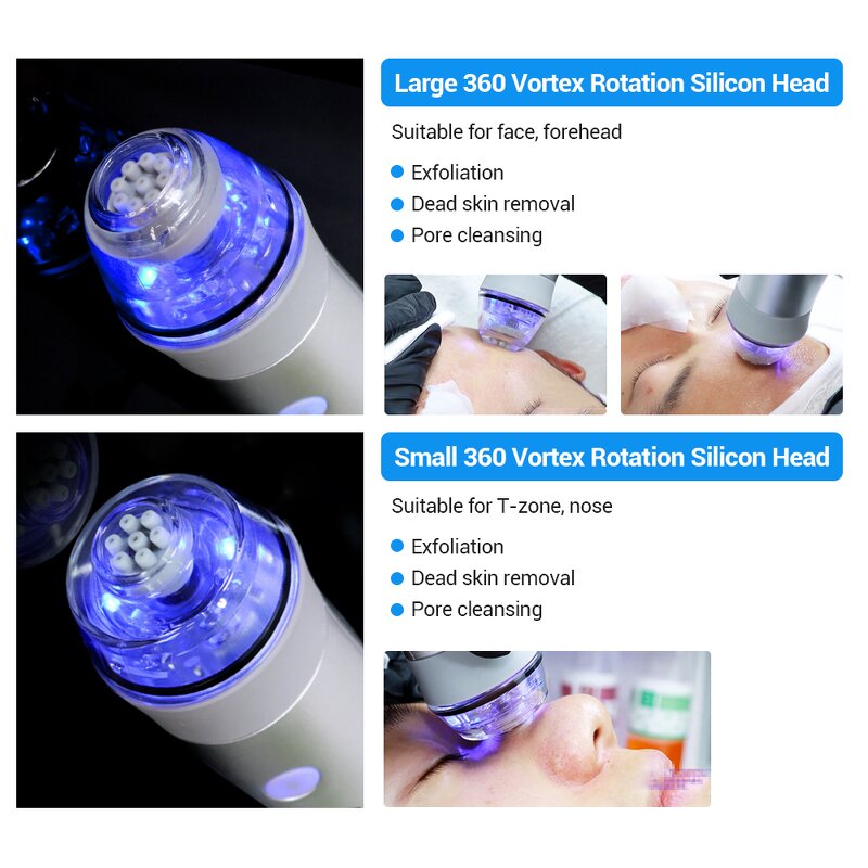 12 in 1 Hydra Facial Machine - Wholesale Price Vortex Rotation Blackhead Removal