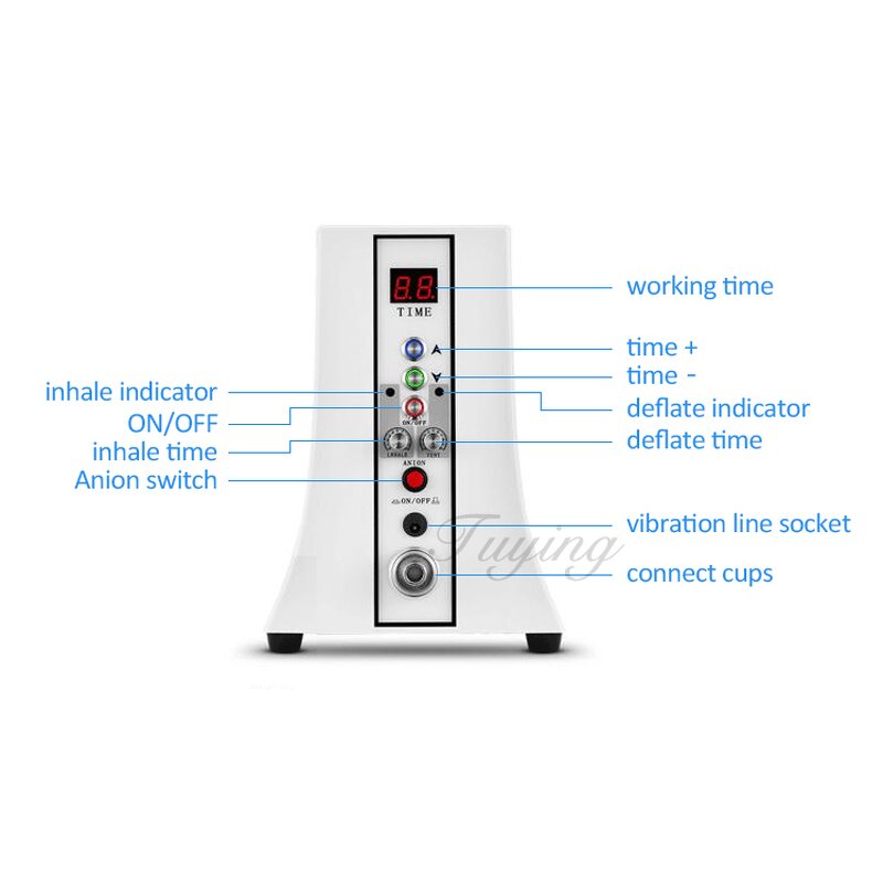 Vacuum Machine Cups - Breast Enhancers Butt Lifting Enlargement Vacuum Equipment