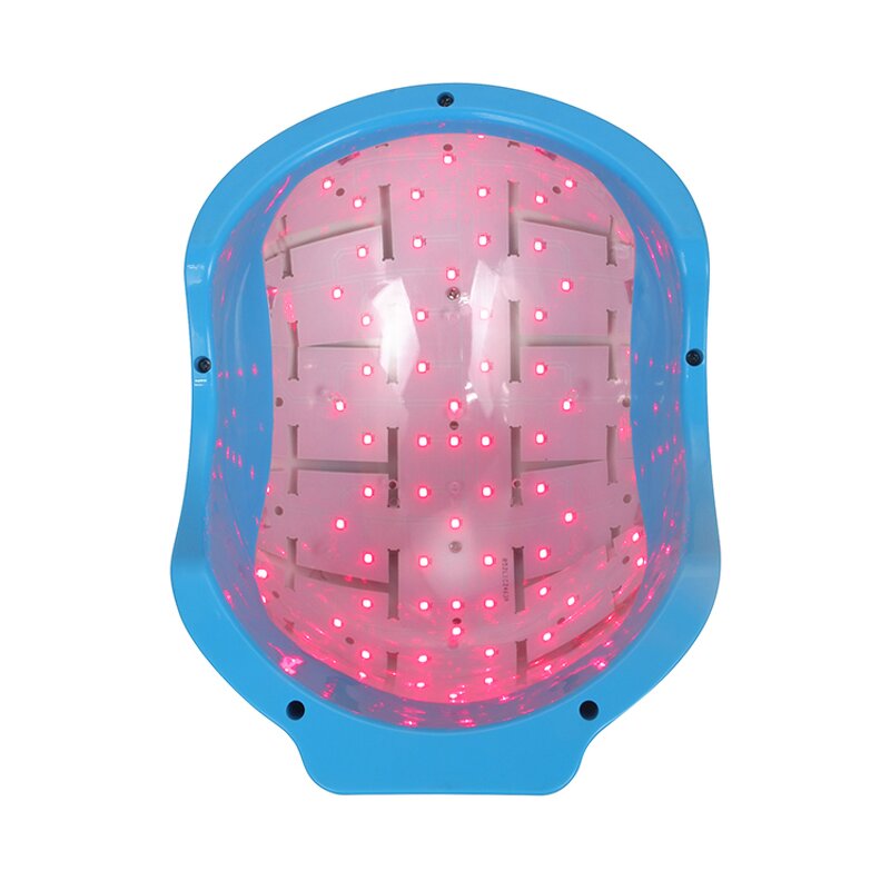 LED Hair Regrowth Helmet - Laser Anti Hair Loss Treatment with 80 Diodes