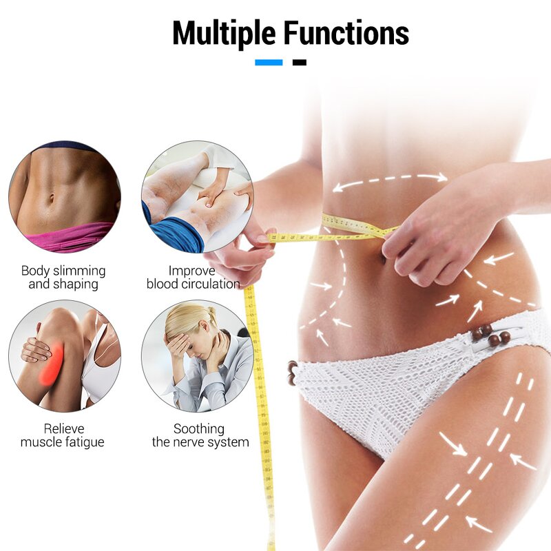 G8 Body Slimming Massager - 2024 Home Use 3 Heads Vibration G5 Shaping JF628