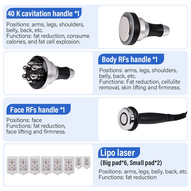 9 in 1 Slimming Machine - New Arrival Pro 40K Cavitation 360 Cryo Fat Freezing