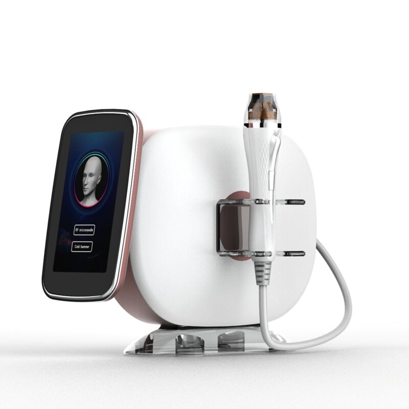 RF Microneedling Machine - Portable 2 in 1 Gold Radiofrequency Face Lift Acne Scar
