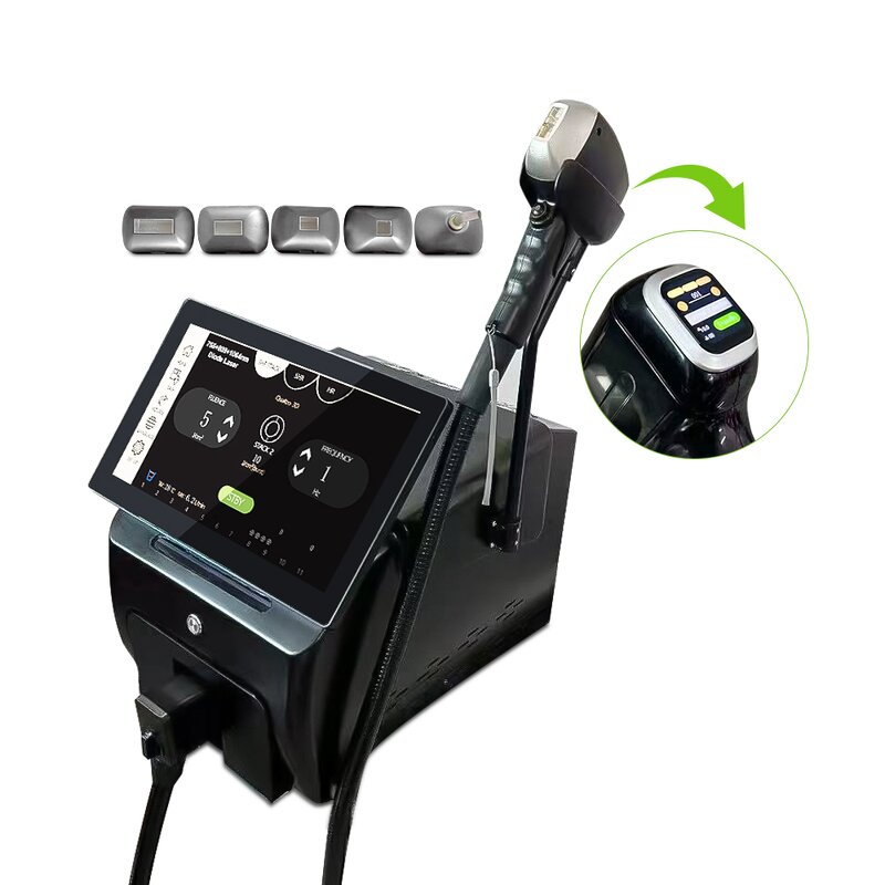 Diode Laser Hair Removal Machine - Professional 755&1064&808nm Ice Painless Device