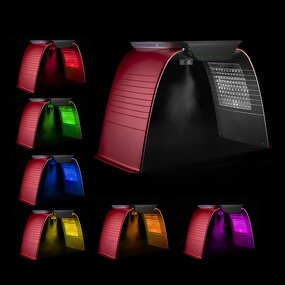 7 Color LED Light Therapy - Portable Panel UV Cold Spray Facial Beauty Device