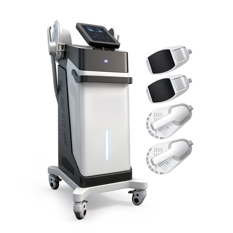 Muscle Stimulator Machine - Wholesale Price 2 Technologies in 1 4 Handles Strong Power