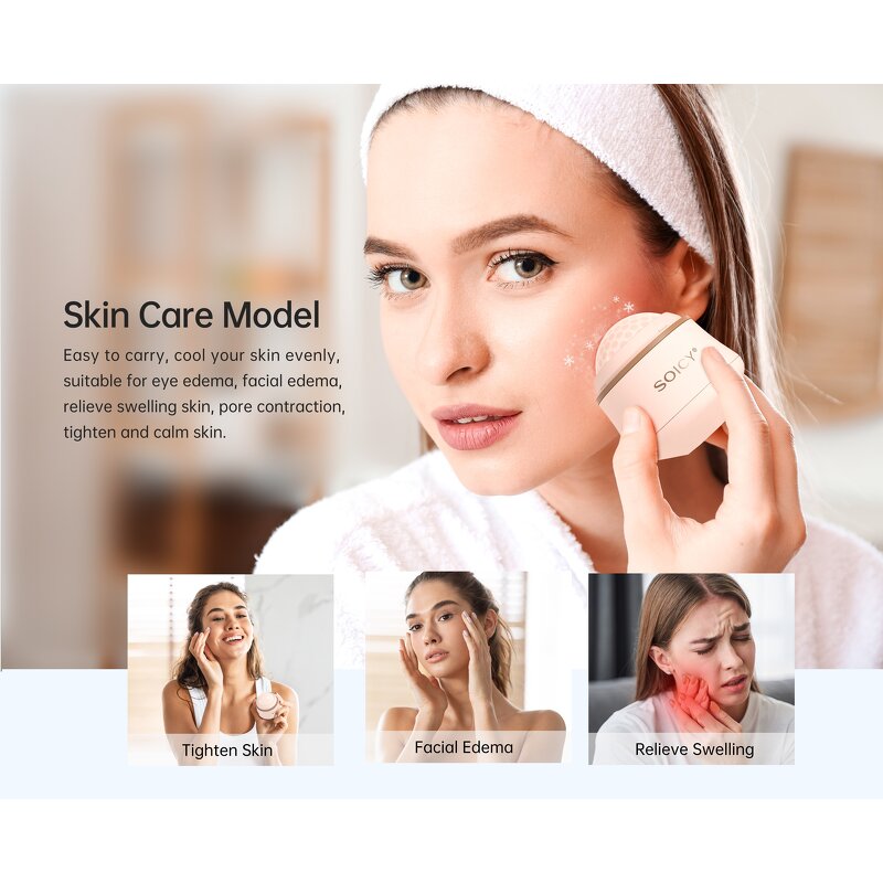 Ice Ball Massage Device - New Design Roller Eye Facial Reduce Redness Skin Care