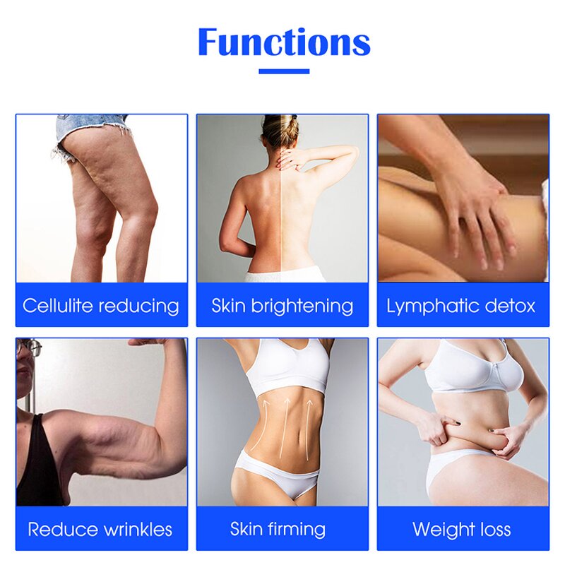 5D 80k Cavitation Machine - Professional Ultrasonic RF 6-1 Slimming Device