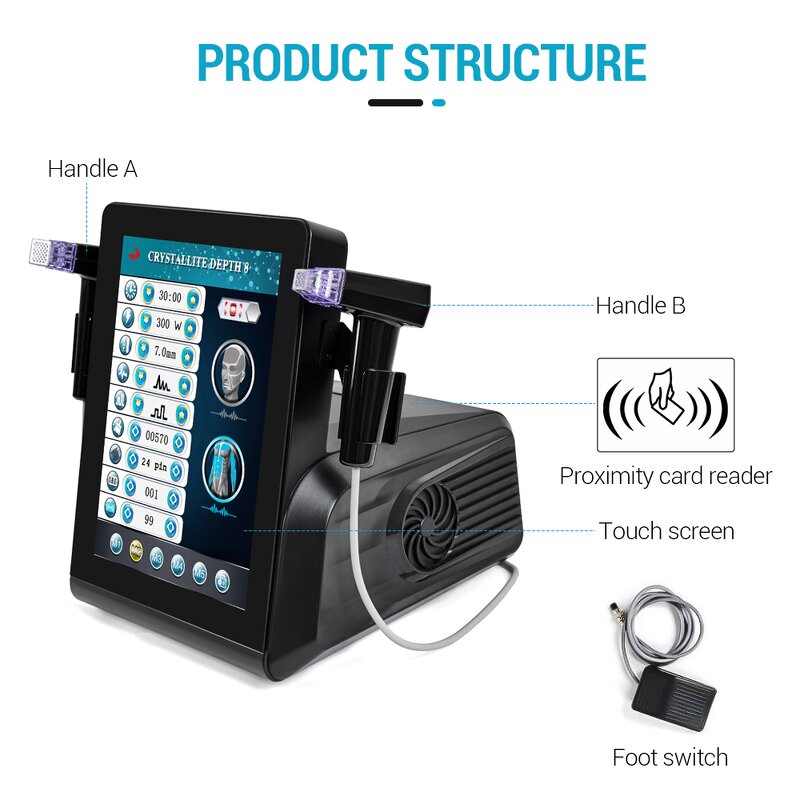 RF Fractional Machine - 8mm Skin Firming Microneedle Acne Eraser Device