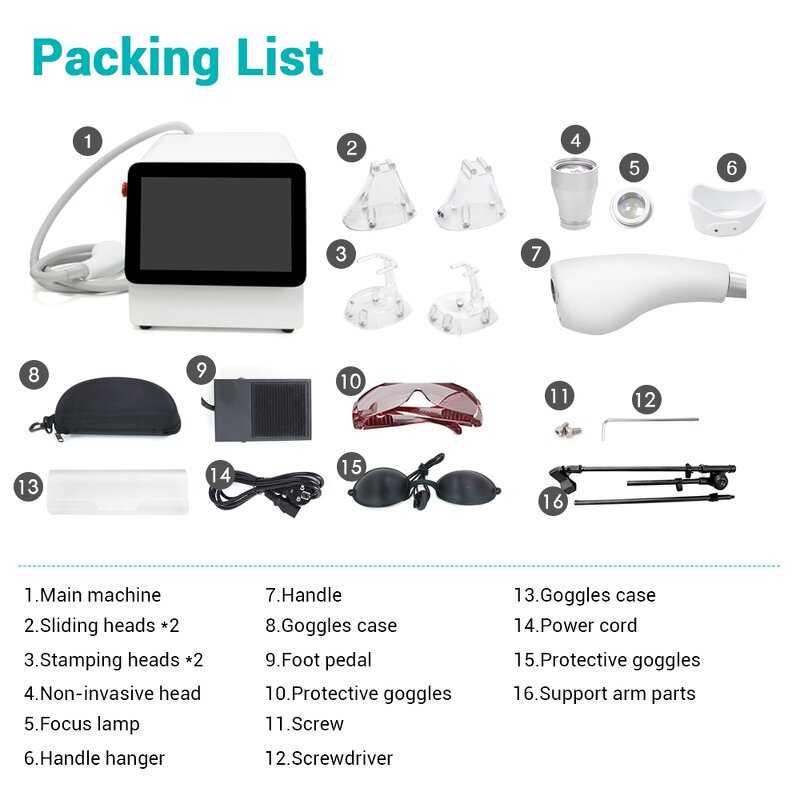 1927nm Thulium Laser Machine - 2025 Newest Factory Price Acne Treatment Magnetic Heads