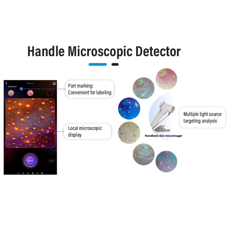 3D Visia Skin Analyzer - 2024 Portable AI Face Scanner Tester Analysis Machine