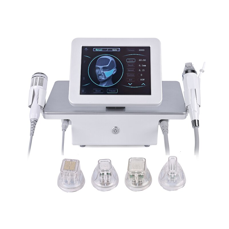 RF Microneedling Machine - 2022 Portable Gold Fraction Needles Skin Tightening