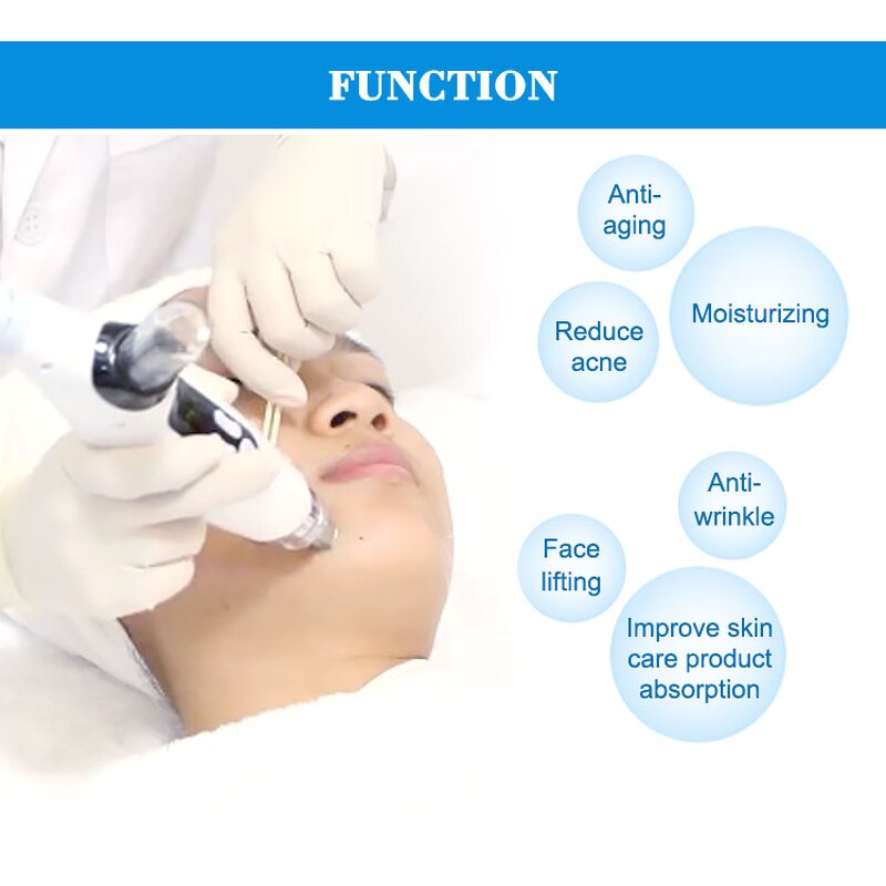 Needleless Mesotherapy - RF Skin Lifting High Pressure No Needle Injection Gun