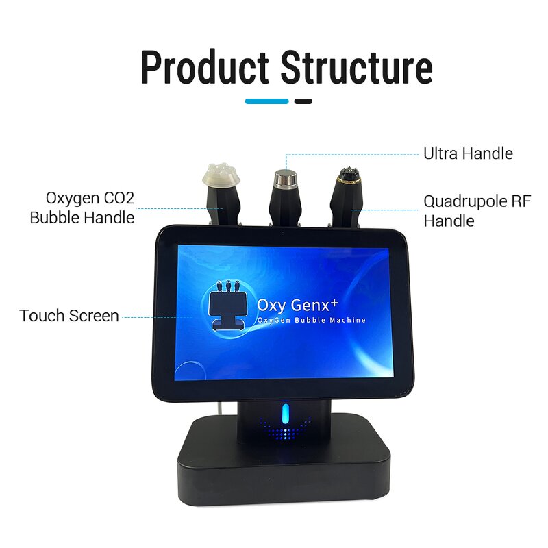 3 in 1 Co2 Bubble Machine - Hot Sale Facial Skin Care Blackhead Removal Desktop