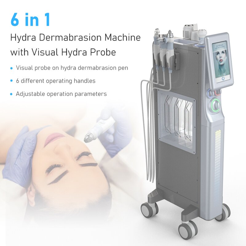 Hydrodermabrasion RF Machine - Hot Sell Aqua Peel Skin Scrubber with Visual Handle