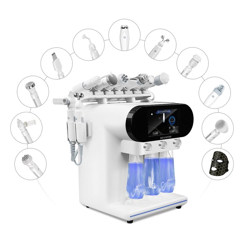 11 in 1 Hydra Facial Machine - New Tech Portable 360 Vortex Rotation Handle