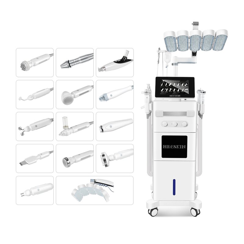 14 in 1 Hydra Facial Machine - New Tech 360 Vortex Rotation Pore Clean Device