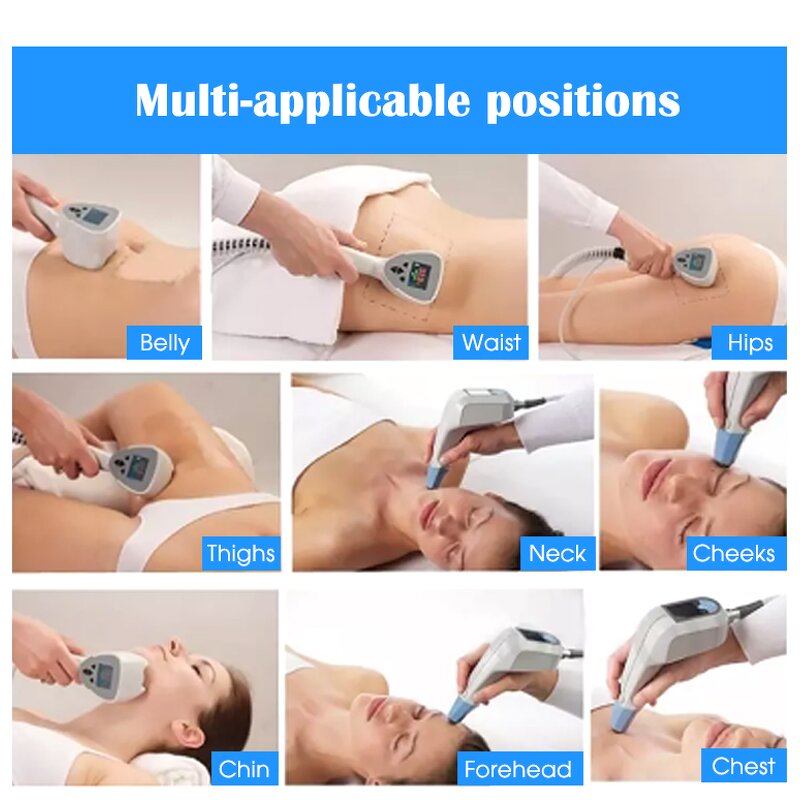 RF Slimming Machine - 2023 Fat Reducing Radio Frequency Face Lifting Monopolar