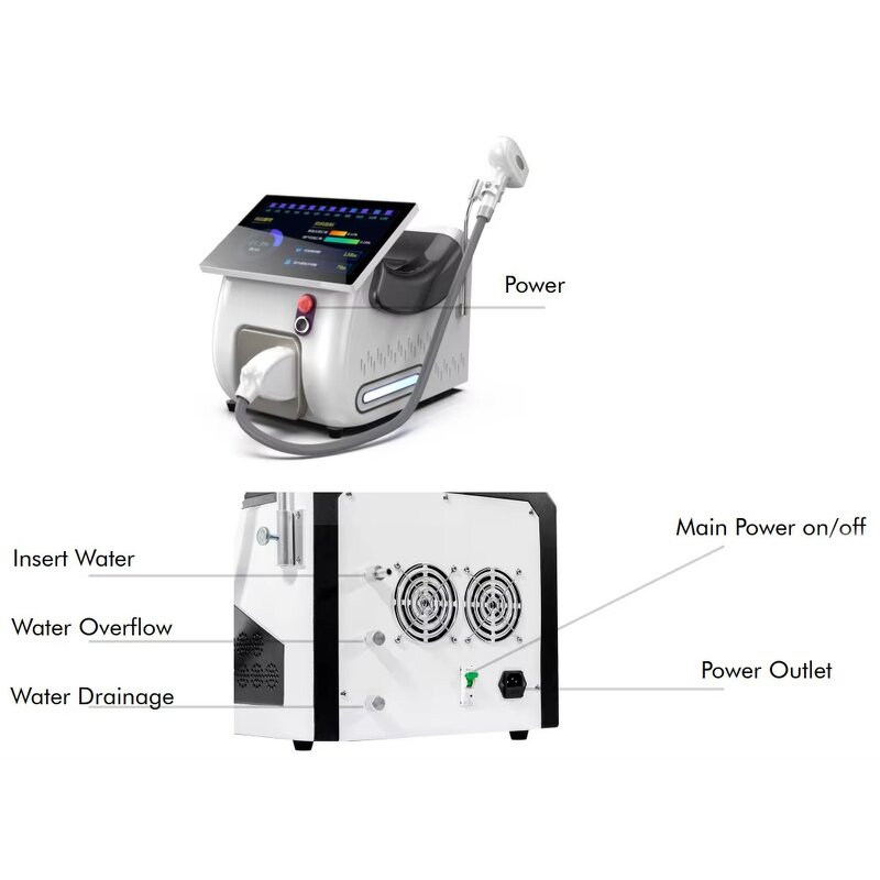 Diode Laser Hair Removal Machine Manufacturer - Desktop 808nm with Super Cooling