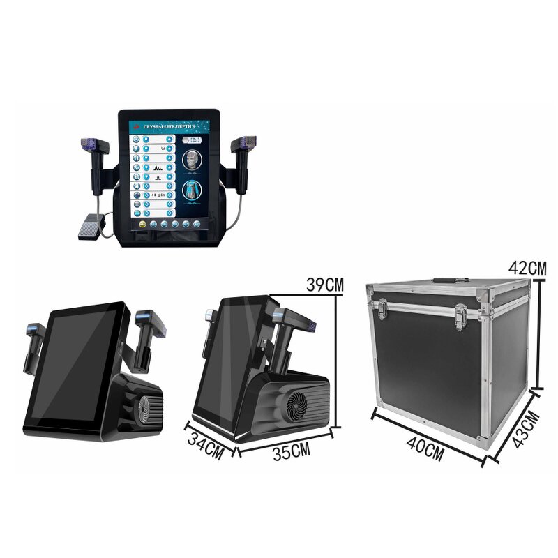 Fractional Machine Manufacturer - Pro Crystallite Depth 8 RF for Face & Body Tightening