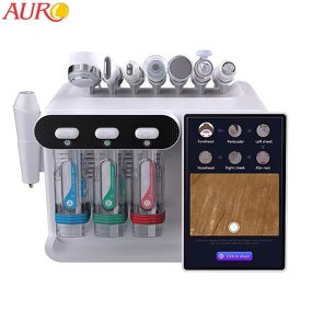Facial Cleansing Device Manufacturer - 8 in 1 Aqua Peel with Skin Analysis System