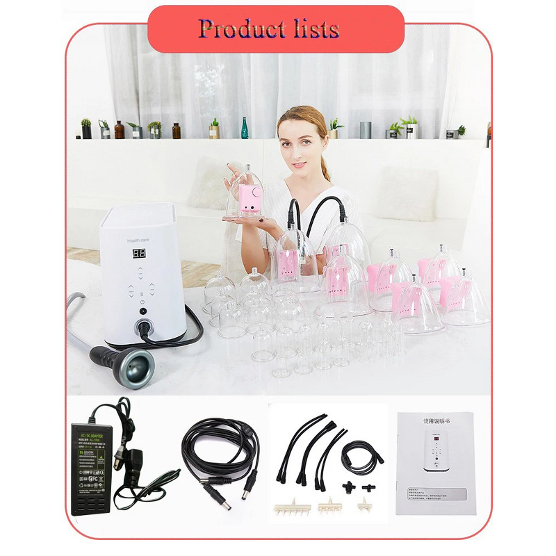 Vacuum Therapy Machine Manufacturer - Portable for Buttocks & Breast Enhancement