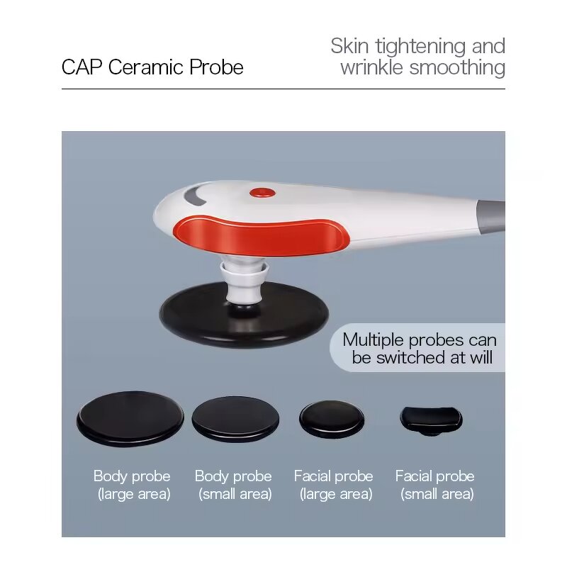 RF Face Lifting Machine Manufacturer - AU-M18 Portable 448K 3 in 1 Physio Therapy