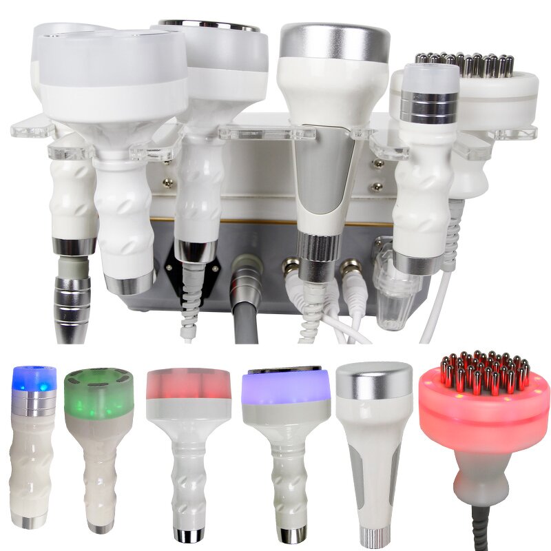 Body Slimming Machine Manufacturer - AU-44 Factory Price 6 in 1 Microcurrent RF Vacuum