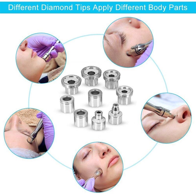 Microdermabrasion Machine Manufacturer - AU-3012 Diamond for Blackhead Removal & Peeling