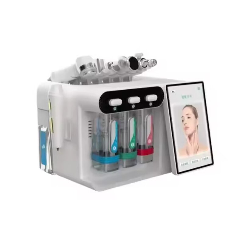 Hydra Beauty Machine Manufacturer - 8 in 1 Multifunction with Skin Analyzer System