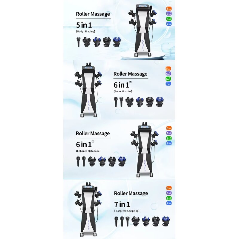 Vibrating Massager Manufacturer - AU-G500B with Light Therapy for Weight Loss