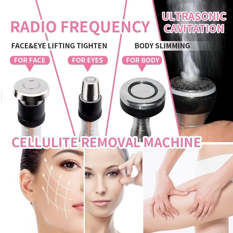 RF Beauty Equipment Manufacturer - Portable 3 in 1 Lipo 40k for Cellulite Reduction