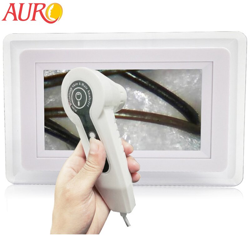 Hair Scalp Scanner Manufacturer - AU-958C Beauty Salon 7 Inch Screen for Analysis