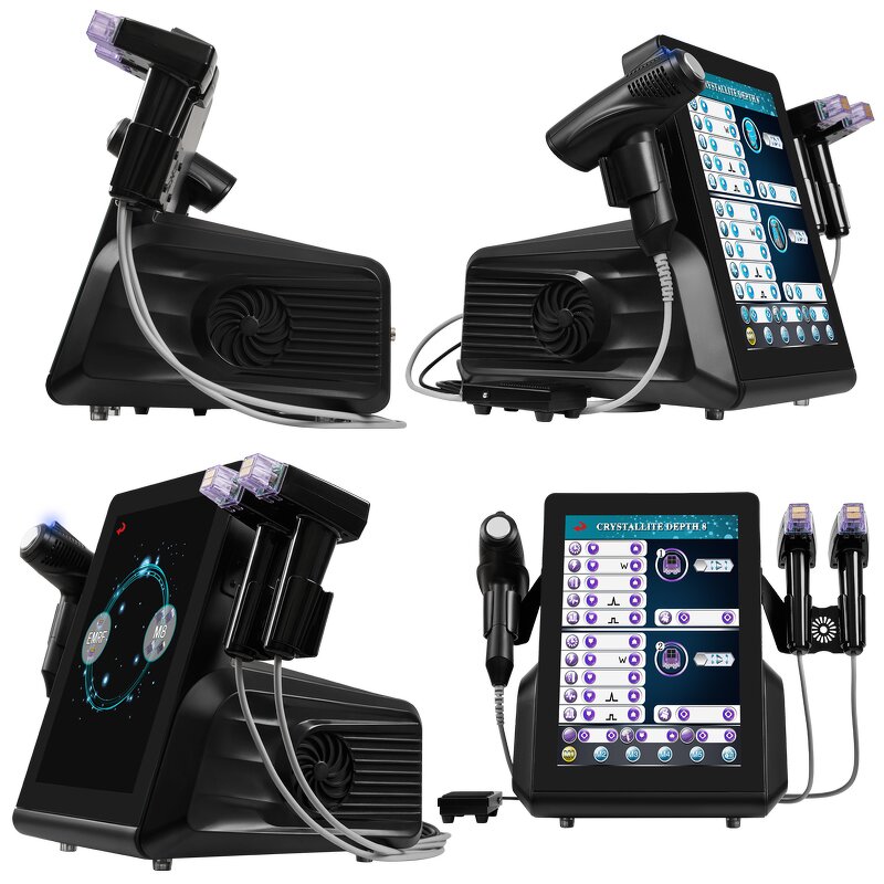 Fractional Machine Manufacturer - AURO 3 in 1 Crystallite Depth 8mm for Face & Body