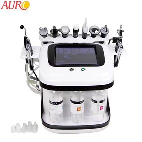Facial Spa Machine Manufacturer - 10 in 1 Multifunctional Hidra Vacuum & Oxygen Jet