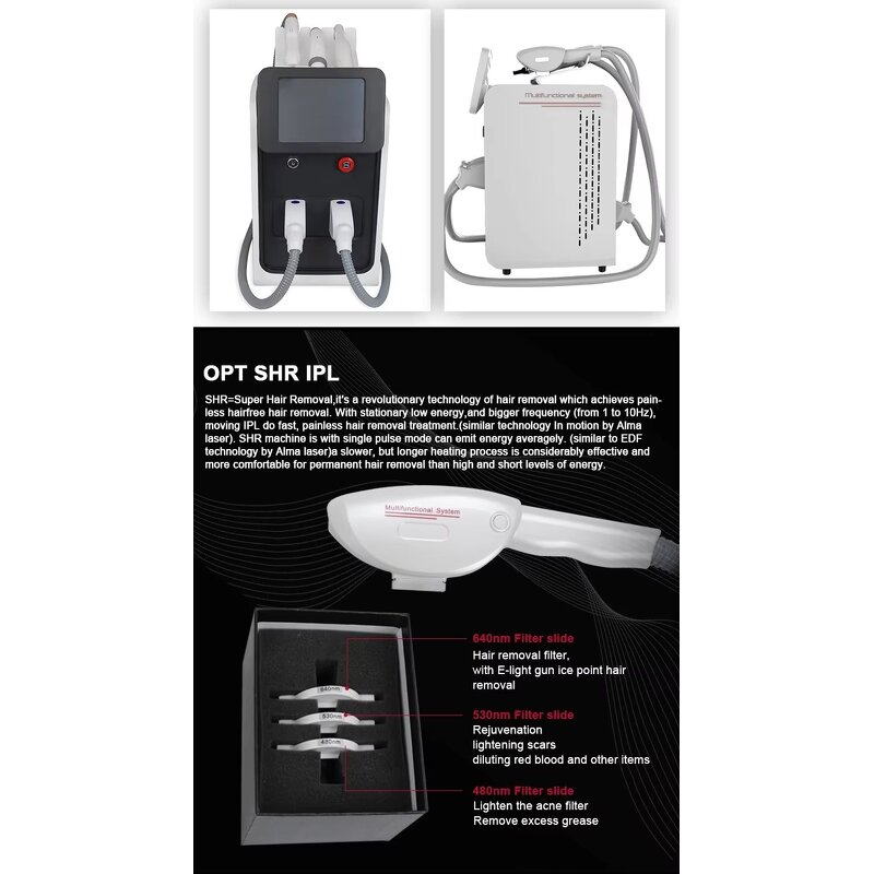 Laser Hair Removal Machine Manufacturer - 3 in 1 Multifunction IPL RF ND YAG