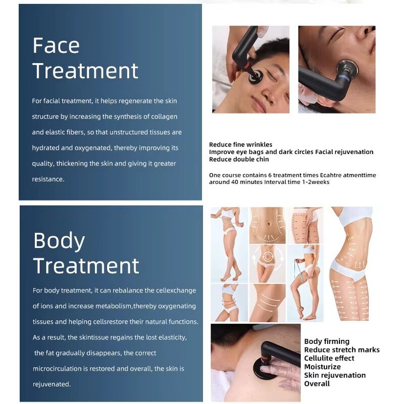 Tecar Therapy Machine Manufacturer - AURO 448khz Radiofrecuencia for Face Body & Eyes