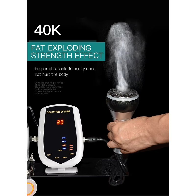 RF Beauty Equipment Manufacturer - Portable 3 in 1 Lipo 40k for Cellulite Reduction