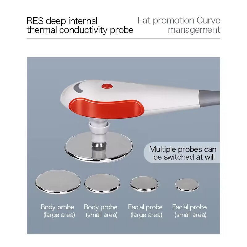 RF Face Lifting Machine Manufacturer - AU-M18 Portable 448K 3 in 1 Physio Therapy