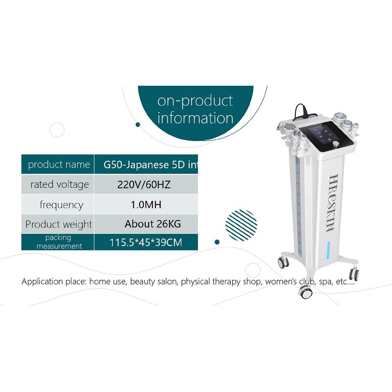 RF Slimming Machine Manufacturer - AU-G50 Professional 9 in 1 448k for Fat Removal