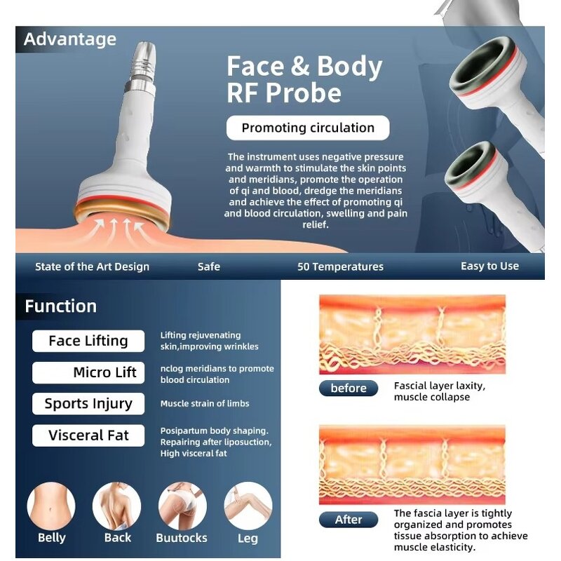 Slimming Instrument Manufacturer - Multifunctional 10 in 1 448k Master for Anti-aging