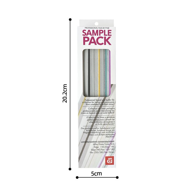 Zebra Nail Files - Factory Wholesale 100/180 Grit Washable Sandpaper Manicure Tool