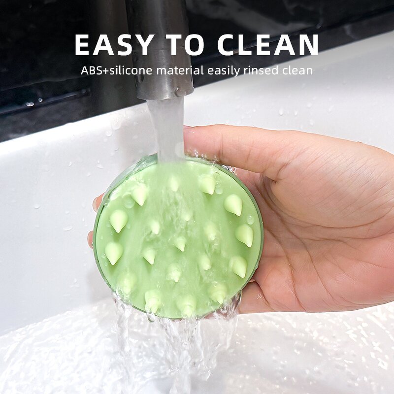 Scalp Massager Brush - Wholesale Private Label Silicone Wet Dry Hair Growth Tool