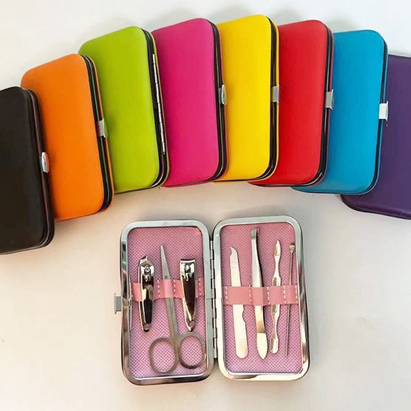 10 Pairs Manicure Set - Hot Sale High Quality Professional Logo 7 in 1 Tools Kit