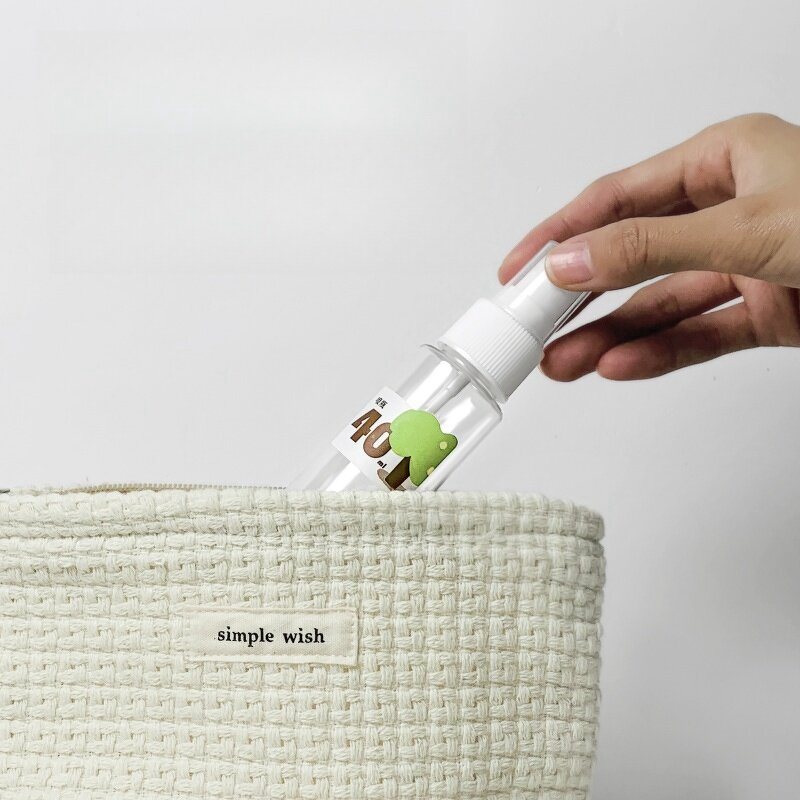 Travel Spray Bottle - UUYP Eco-friendly Custom Logo Clear Cylinder Mini 40ml Cheap