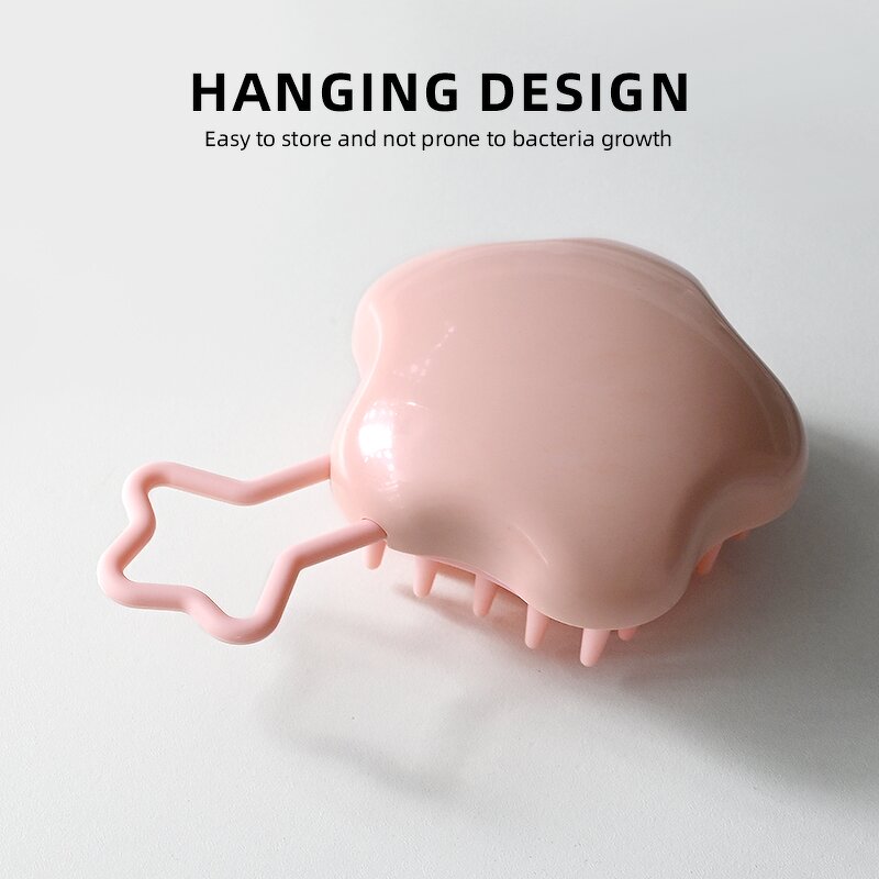 Scalp Massager Brush - In Stock PP Wet/Dry Scrubber Exfoliator Dandruff Removal