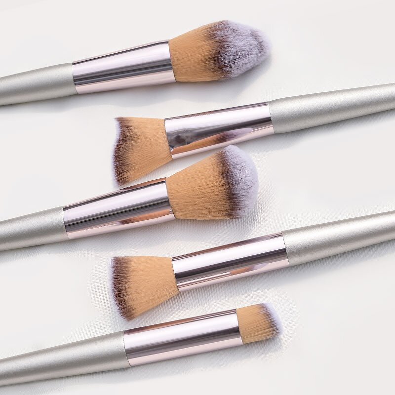 Makeup Brushes Set - UUYP Luxury 14Pcs Foundation Cosmetics Women Beauty Bag