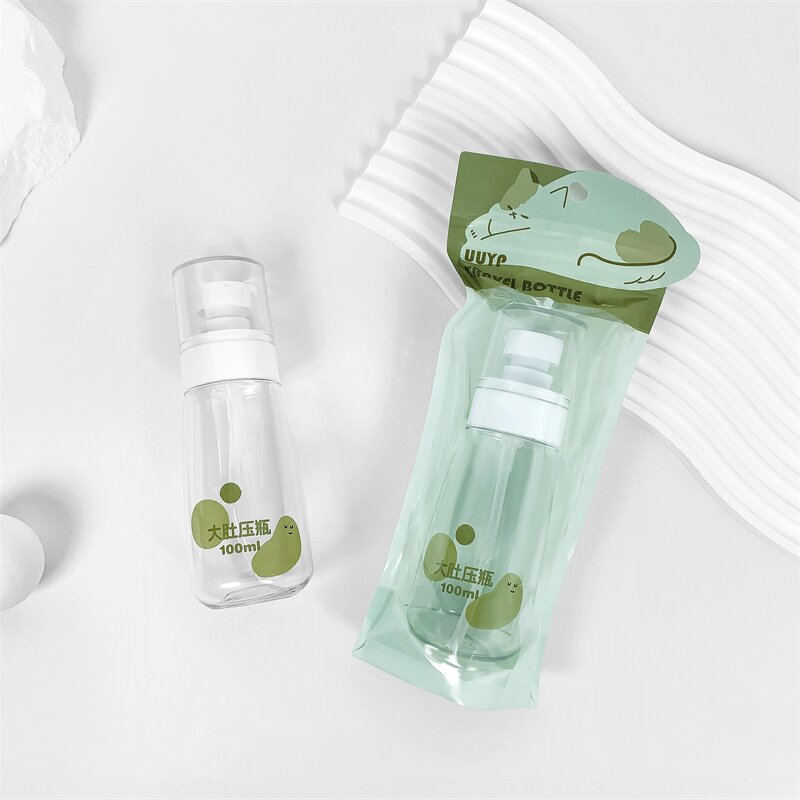 Pocket Mist Spray Bottle - UUYO E72 30-100ml Clear Plastic Travel-Ready Empty